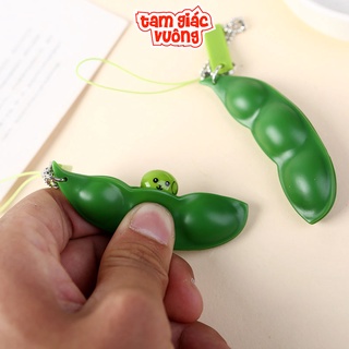 Quả Đậu Hà Lan Bóp Ra Hạt Vui Vẻ, Xả Stress, Giảm Căng Thẳng, Làm Móc Khoá, Đồ Chơi