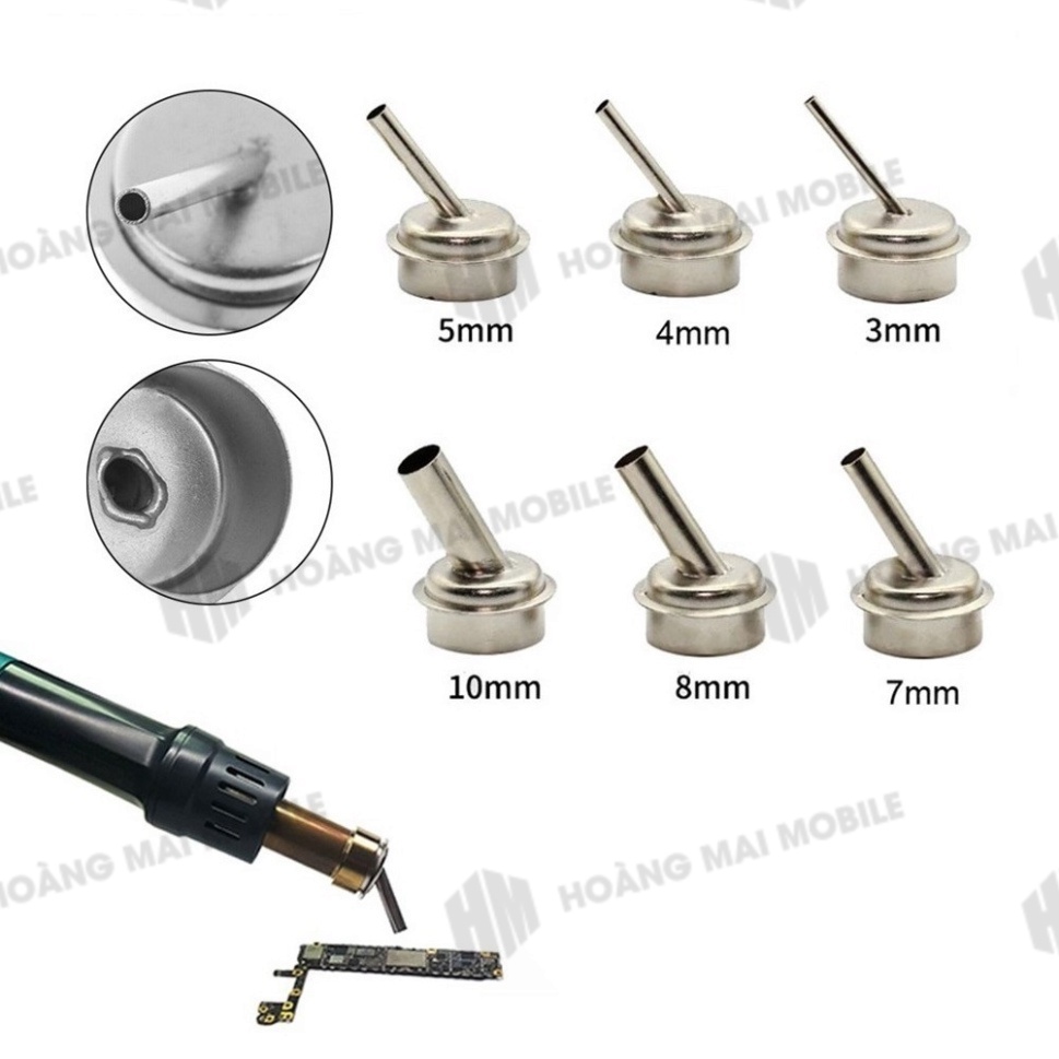 Đầu khò chéo  cho khò Quick 861DW, TR1300A, Sugon 86XX, 2020D