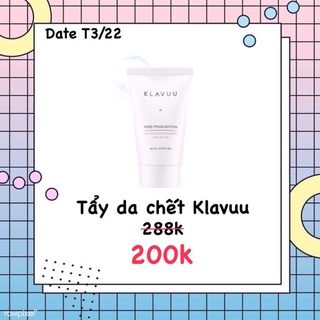 Tẩy Da Chết Klavuu