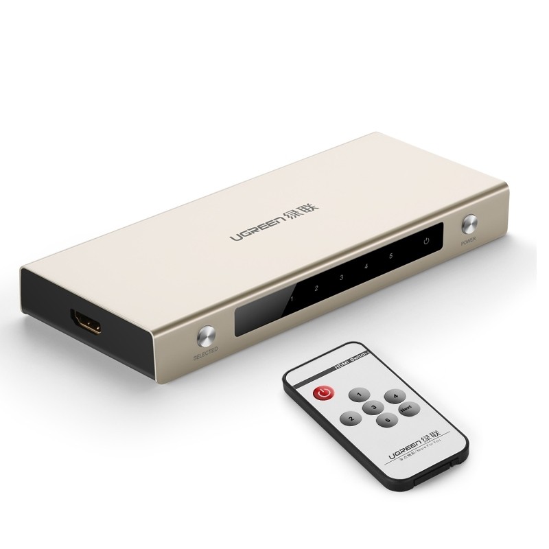 Bộ Gộp HDMI 4K 5 vào 1 Ugreen 40279