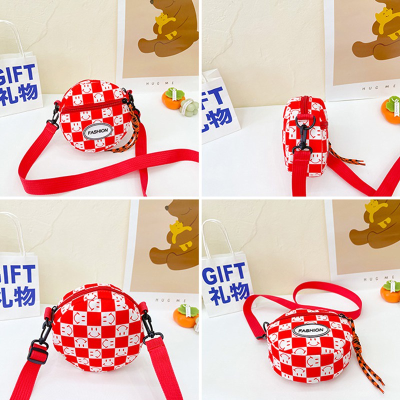 Túi Đeo Chéo In Họa Tiết Hoạt Hình Siêu Nhẹ Thời Trang Xinh Xắn Dành Cho Bé