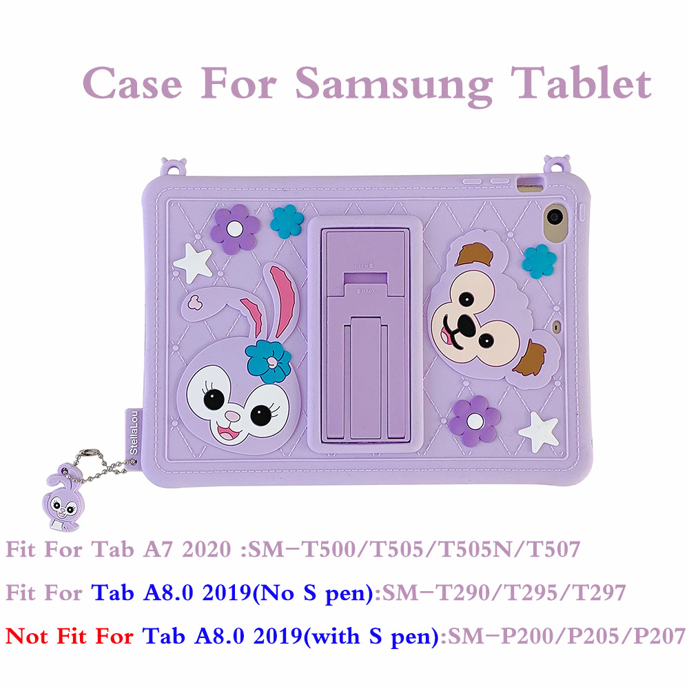 Ốp Lưng Silicone Mềm In Hình Thời Trang Cho Samsung Tab A 8.0 A7 2020 T290 T295 T297 T505 T500 T507 | BigBuy360 - bigbuy360.vn