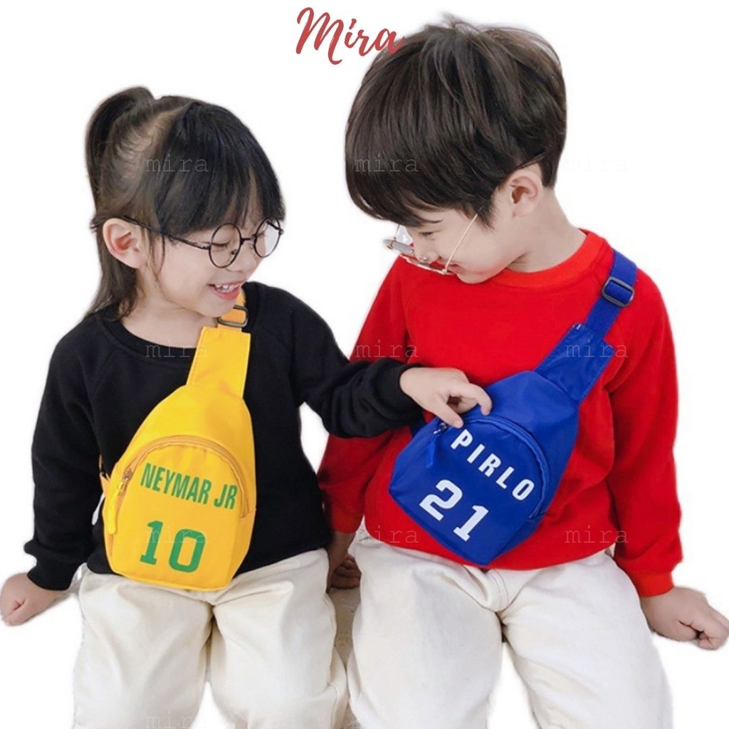 Túi Đeo Chéo Cho Bé Trai, Bé Gái, Mẹ Da Pu / Canvas Cá Tính Cute, Dễ Thương Túi Cho Bé MIRA-TV5025