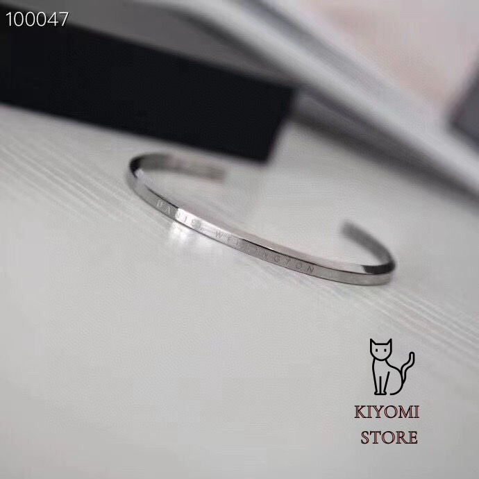 [Mã FAMARAL2 giảm 10K đơn 50K] Vòng Tay Cuff Thép Không Gỉ Khắc Tên Theo Yêu Cầu Bảo Hành Trọn Đời KIYOMI STORE