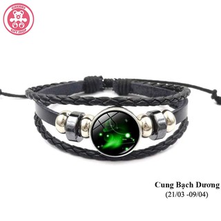 Vòng Tay Sao 12 Cung Hoàng Đạo Bạch Dương