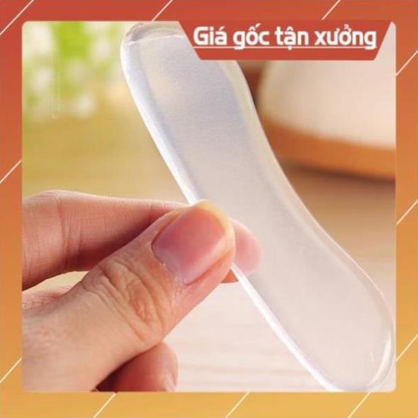 2 Miếng Lót Gót Giày Nữ Silicon, Giảm Đau Chân, Chống Nhấc Gót Giầy (Phukienhilaces)