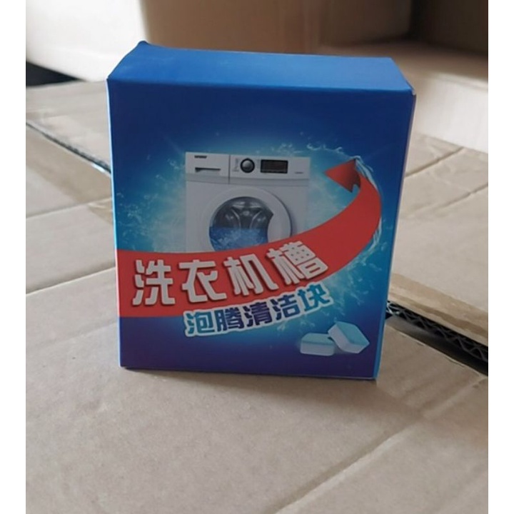 Hộp 12 viên tẩy lồng máy giặt