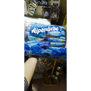 kẹo mút alpenlibe Icecream ( vani socola - nho xoài ) 2 chiếc 2 vị