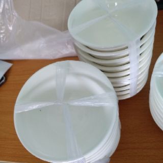 10 CHÉN ĐỰNG NƯỚC CHẮM SỨ TRẮNG