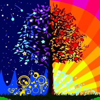 Khúc giao mùa. Tranh sơn dầu số hoá tự tô màu theo số có khung (40*50cm) CÓ SẴN