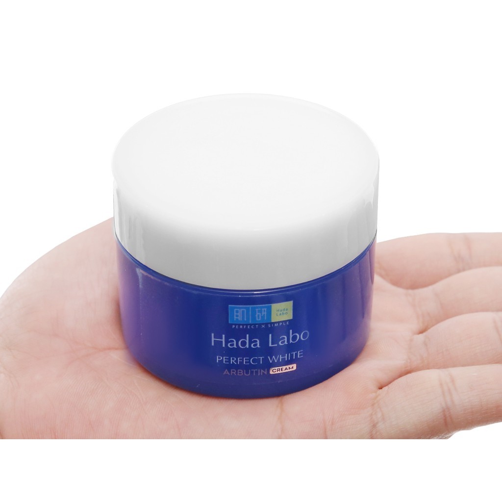 Kem Dưỡng Trắng Da Tối Ưu Hada Labo Perfect White Arbutin Cream (50g) | BigBuy360 - bigbuy360.vn