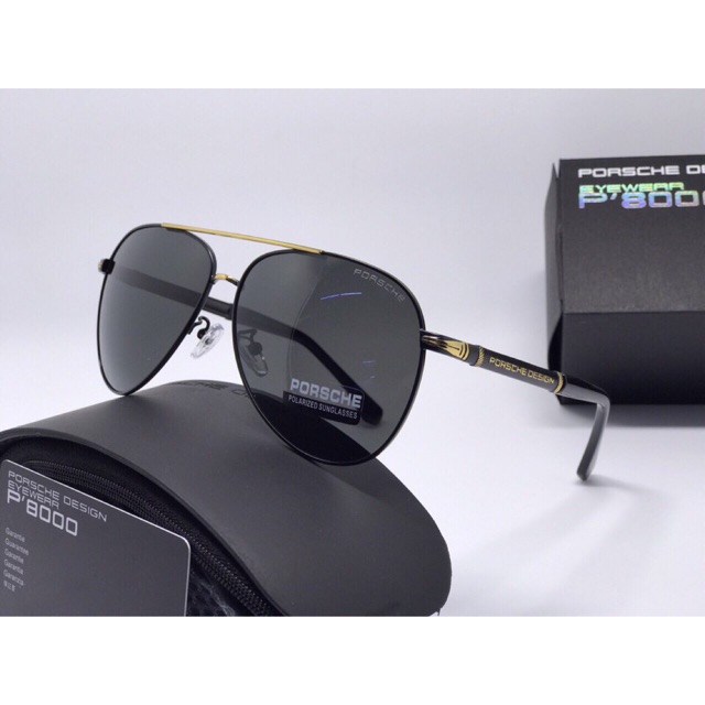 Kính râm Nam PORSCHE cao cấp - Mắt POLAROID váng trong