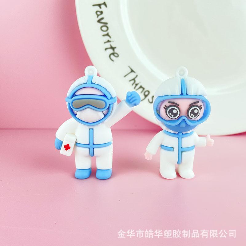 Móc khóa chiến sĩ chống dịch - Móc khóa y bác sĩ chống Covid -phụ kiện túi xách