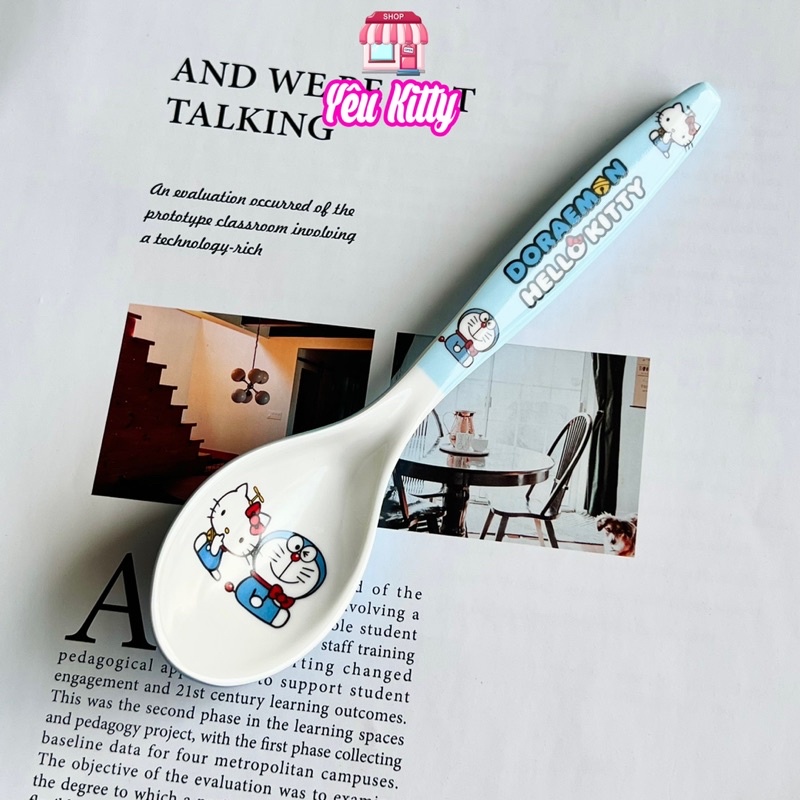 TÔ MUỖNG DĨA LY HELLO KITTY DORAEMON