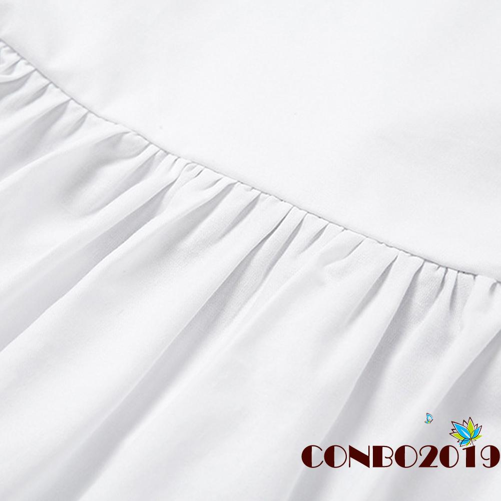 Đầm Tay Ngắn Hở Lưng Màu Trơn Quyến Rũ Cho Nữ