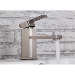 Vòi chậu lavabo nóng lạnh vuông cao cấp SNL11