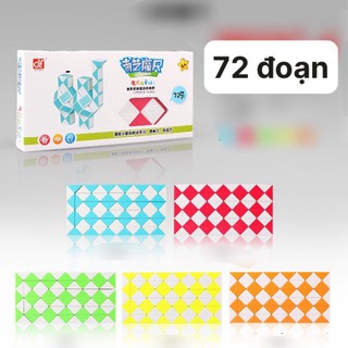 Rubik snake - rubik rắn biến thể 36/72/96 đoạn - smart baby