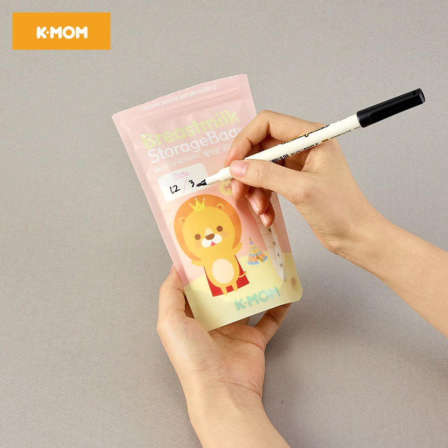 Túi Trữ Sữa K-MOM Hàn Quốc (lẻ 1 cái) 200ml