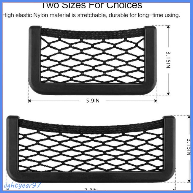 Túi Lưới Đựng Đồ Dùng Gắn Xe Hơi Sáng Tạo Tiện Dụng