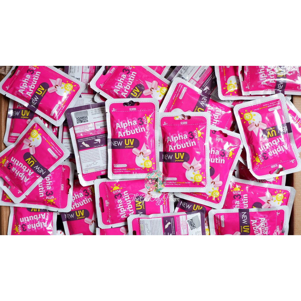 Viên Kích Trắng Alpha Arbutin 3 Plus mẫu mới 10 viên [Ban Ngày] | BigBuy360 - bigbuy360.vn
