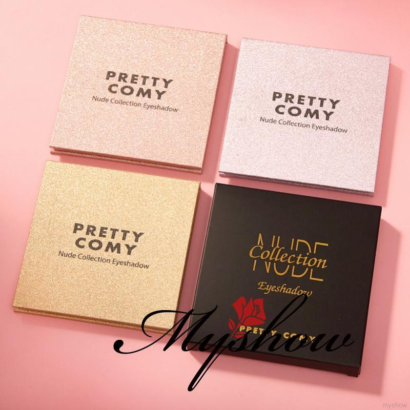 Bảng Phấn Mắt Pretty Comy 9 Màu Mờ Và Ánh Kim Ô Vuông Trang Điểm Tiện Gọn | BigBuy360 - bigbuy360.vn