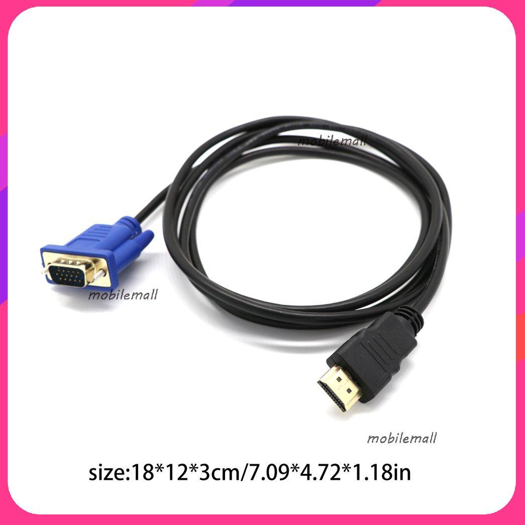 Cáp Chuyển Đổi Hdmi-Compatible Sang Vga D-Sub Cho Hdtv / Pc