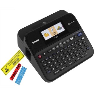 Máy in tem nhãn Brother P-touch PTD600 (in màu, kết nối PC, độ phân giải cao - Đen)