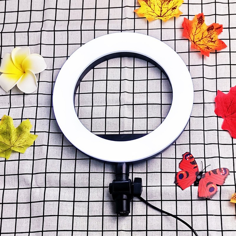 [BH 6 THÁNG] Đèn LiveStream 20cm .Hỗ trợ ánh sáng Chụp Ảnh, Make Up Trang Điểm. 3 Chế Độ Sáng | BigBuy360 - bigbuy360.vn