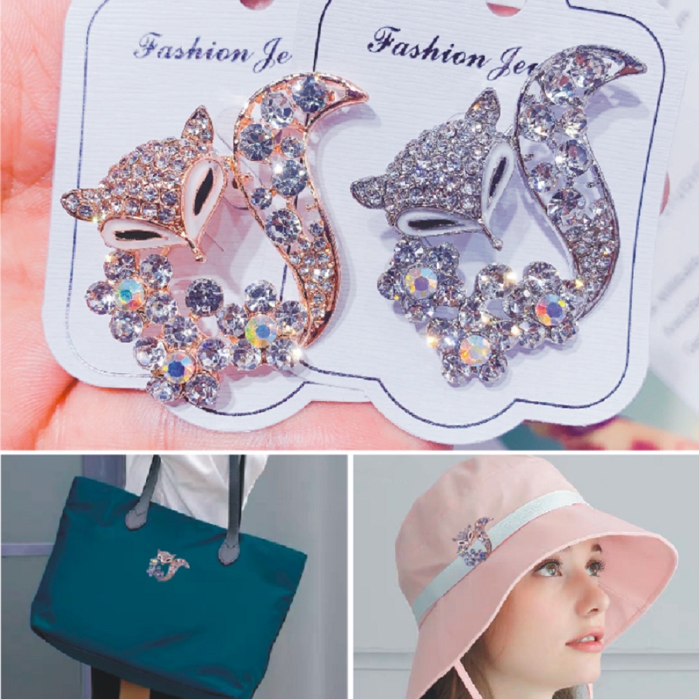 EXPEN Trâm Cài Áo Hình Động Vật Dễ Thương