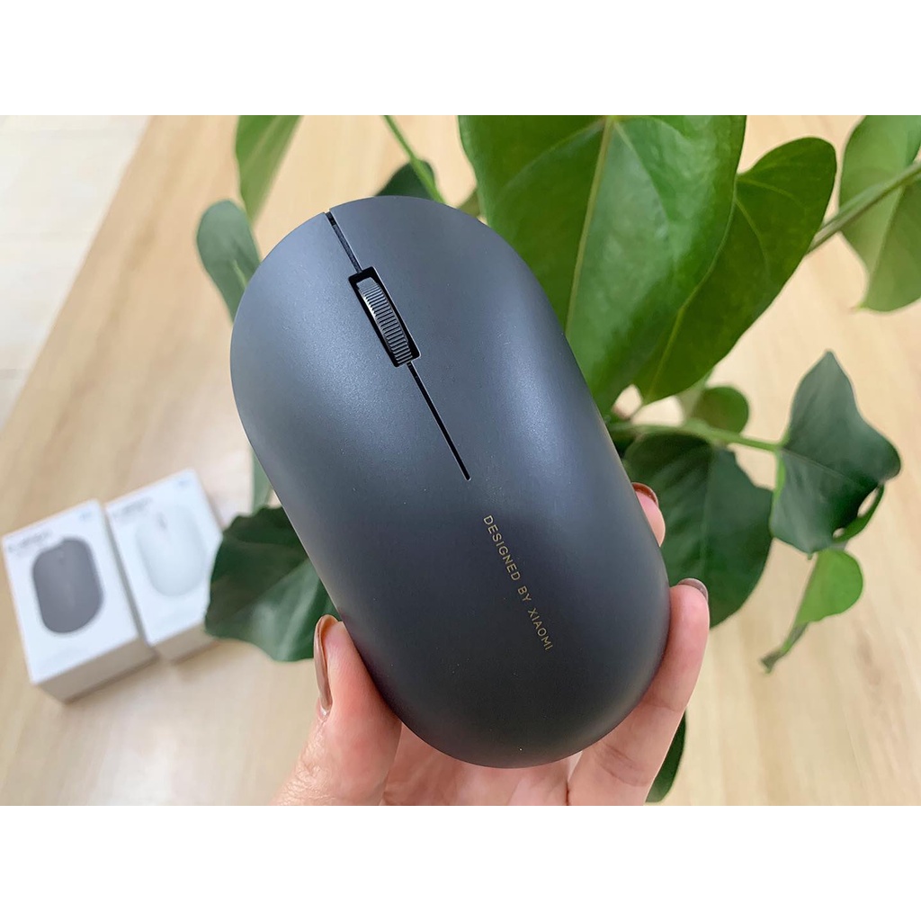 Chuột Không Dây Xiaomi Silent Gen 2 phiên bản 2021 tương thích mọi dòng máy, cảm biến quang điện siêu nhạy