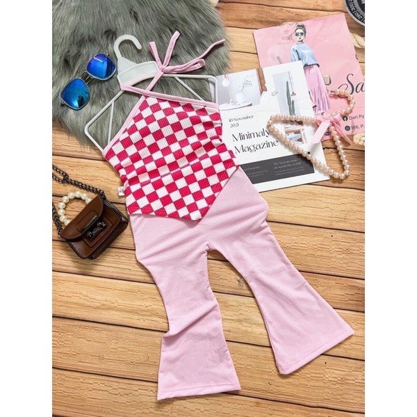 Thời Trang Trẻ Em # Set body sọc cho bé # Quần Áo Bé gái