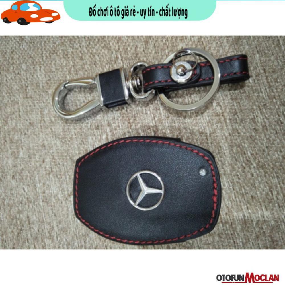 (hàng cao cấp) ốp bao da chìa khóa ô tô Mercedes dòng C Bảo Hành Uy Tín Lỗi 1 Đổi 1