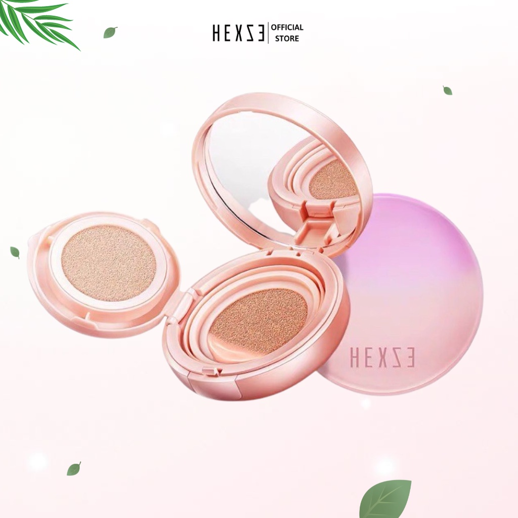 HEXZE 2 in1 Cushion phấn nước mịn đẹp (Tặng kèm lõi thay)