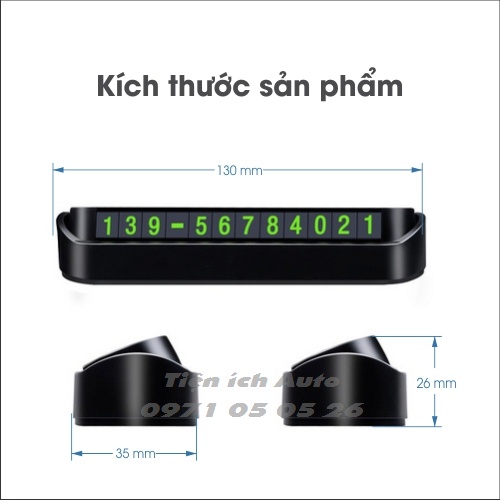 Bảng số điện thoại ô tô - Bảng ghi số điện thoại gắn taplo khi đỗ xe | tienich_auto | BigBuy360 - bigbuy360.vn