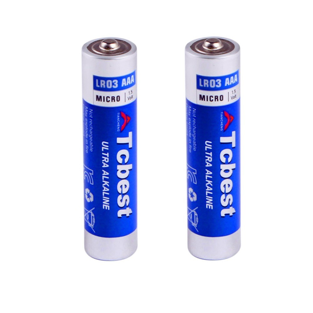 Pin AAA ultra Alkaline TCbest (Pin đũa cho remote TV, điều hòa) dung lượng cao