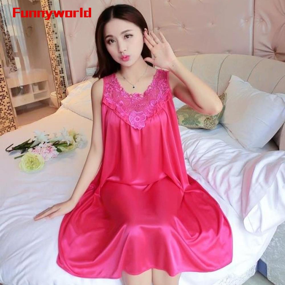 Đầm ngủ lụa 100% mới | BigBuy360 - bigbuy360.vn