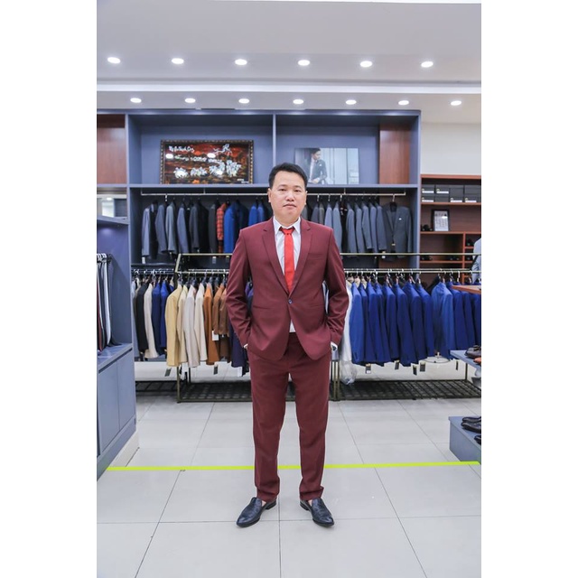 Bộ Comple Veston Trung Niên Cao Cấp [ Tặng kèm Cà Nà Vạt ]