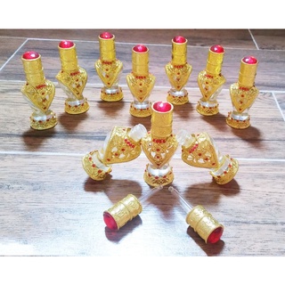 Vỏ chai 10ml đựng tinh dầu dubai kiểu dáng áo giáp sang trọng