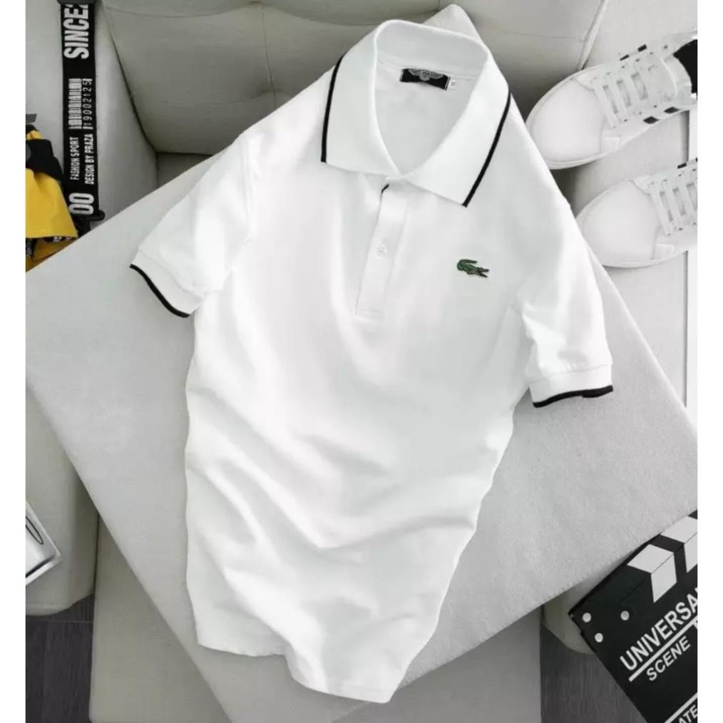 Áo Thun Nữ Nam Cổ Lọ Màu Đỏ Trơn Unisex Form rộng 1006