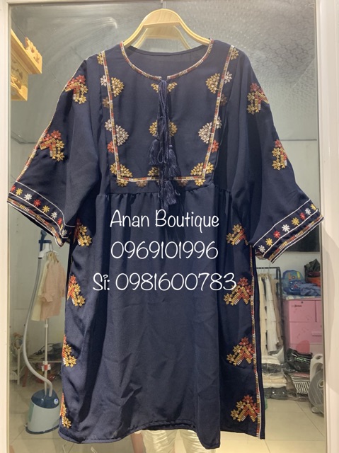 Váy thổ cẩm BoHo buộc dây | BigBuy360 - bigbuy360.vn