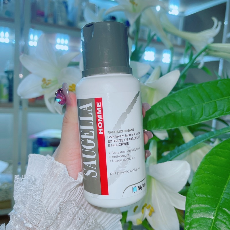 DUNG DỊCH VỆ SINH NAM SIÊU THÍCH SAUGELLA HOMME PHÁP 200ML
