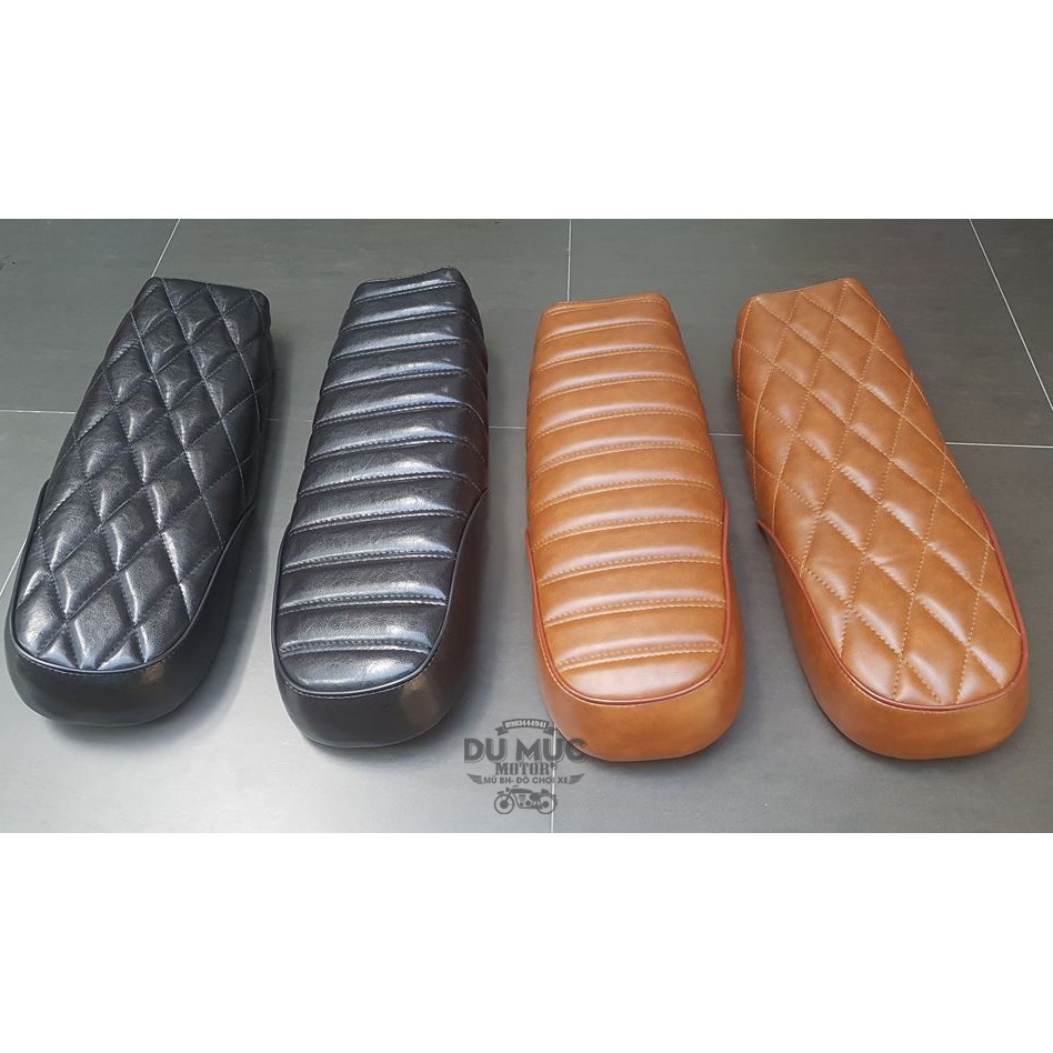 Yên bánh mỳ loại đẹp- độ xe cổ, honda 67, win, cafe racer, street tracker