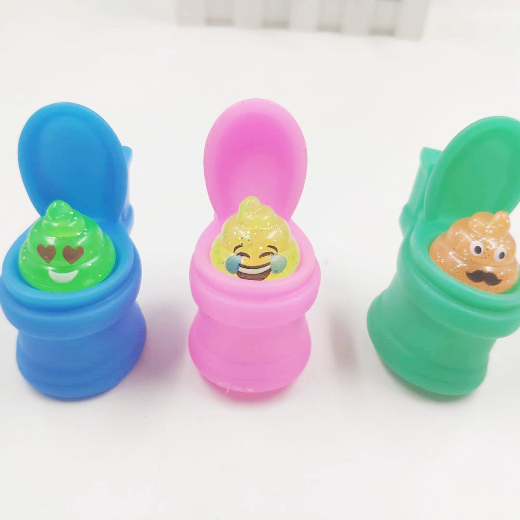 Đồ chơi bóp giảm căng thẳng hình bồn cầu
