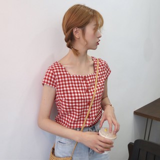 croptop sọc caro