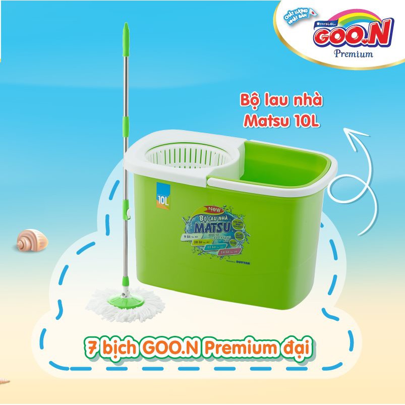 Bỉm Goon Premium dán/quần NB48/S36/M60/ M56/L50/L46/XL46/XL42/XXL36/XXXL26, cắt tem đổi quà