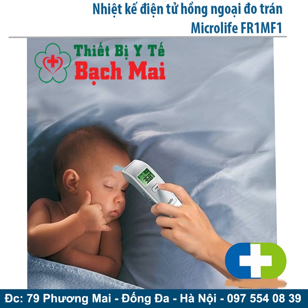 ✅ Nhiệt Kế Hồng Ngoại Đo Trán Microlife FR1MF1 - Thụy Sĩ - Chính Hãng 100%