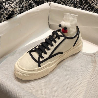 ( Tặng tẩy giày +vớ tất )Giày nữ giày thể thao vải sneaker nữ INS 2021 HOT TREND RM94 | BigBuy360 - bigbuy360.vn