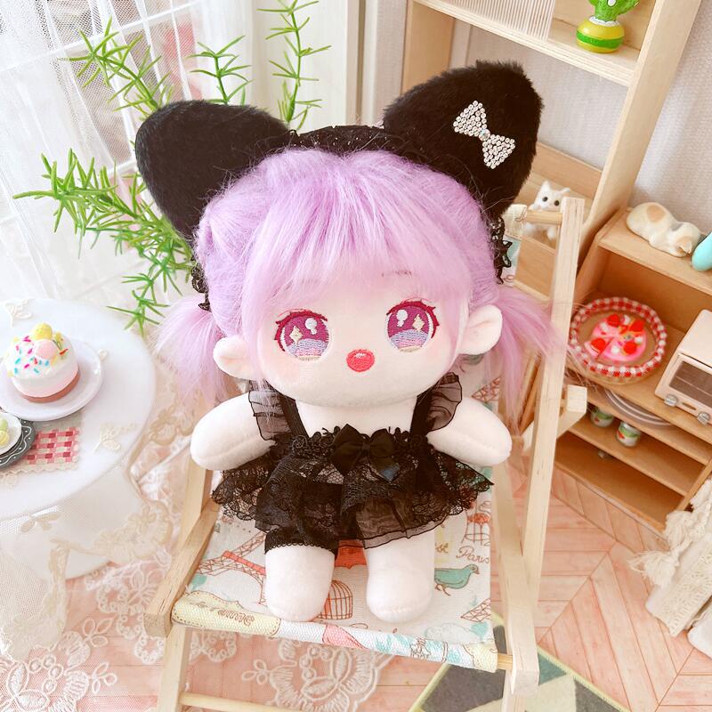 Búp Bê Nhồi Bông 20CM Màu Trắng Đen Gợi Cảm