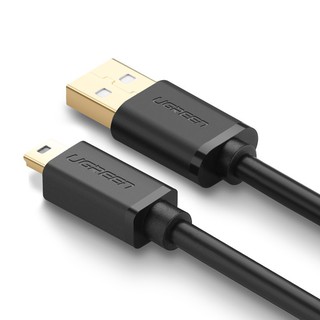 Dây mini usb Ugreen, Cáp USB 2.0 to USB Mini 1,5m Chính Hãng