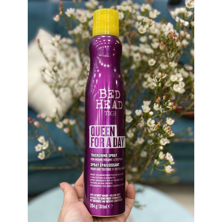 Keo xịt tạo độ phồng cho tóc QUEEN FOR A DAY BED HEAD TIGI 311ml